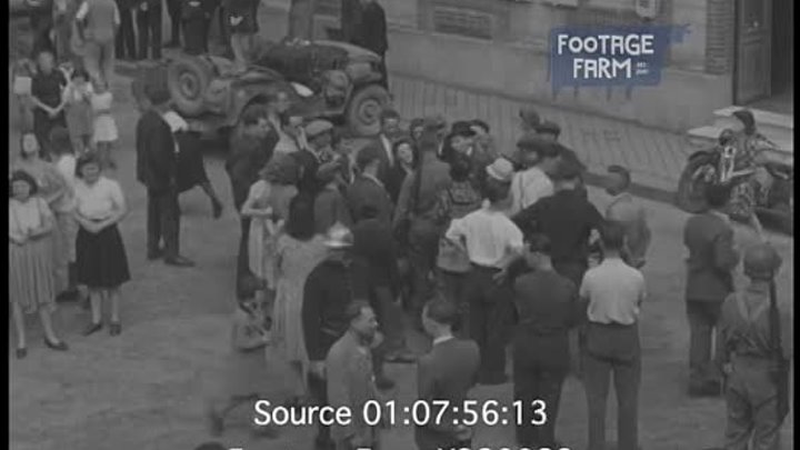 Liberation of Paris (2K footage) X320023 _ Footage Farm Ltd [syJGchZ ...
