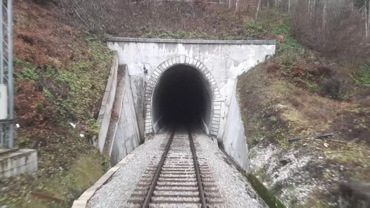 Одна из самых красивых железных дорог Европы