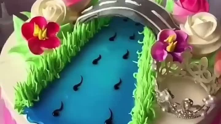 Идея украшения торта