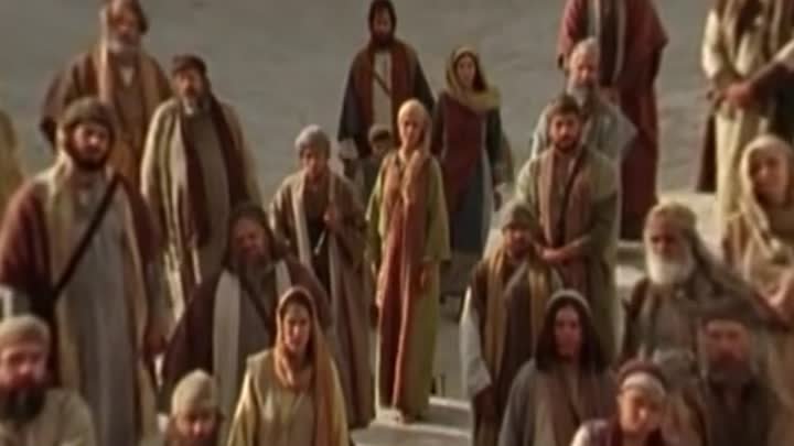 Юный Иисус проповедует в храме