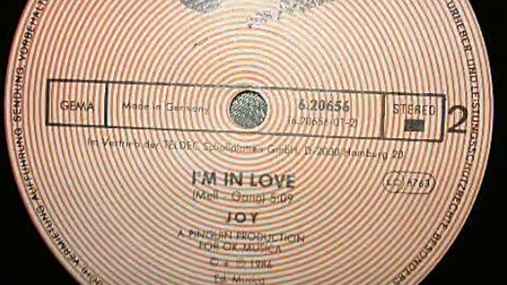 I'm In Love - Joy 1986 euro disco НЕ Ужели Это Кто то помнит ?