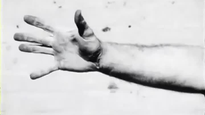 Hand Catching Lead Richard Serra 1968
