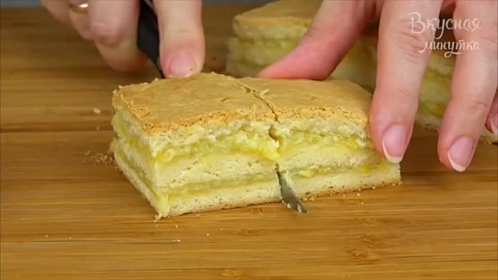 Пирожные с лимонно-апельсиновой начинкой  Homemade Cakes