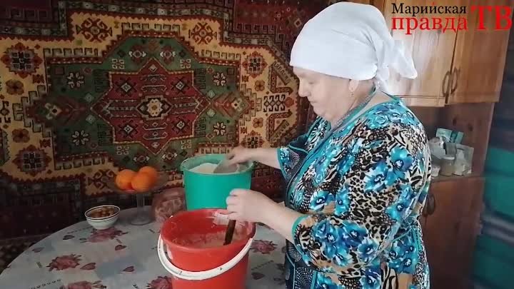 Как готовят татарские оладушки (коймак) в Параньгинском районе Марий ...