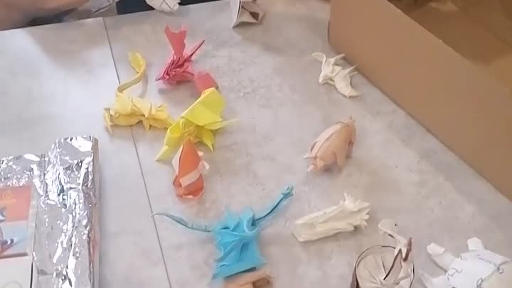 Оригами руками детей