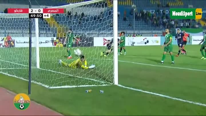 أهداف فاركو والمصري 2-1 الجولة 16