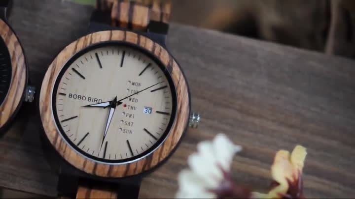 Мужские наручные часы BOBO BIRD выполнены из ДЕРЕВА - часы с Алиэкспресс
