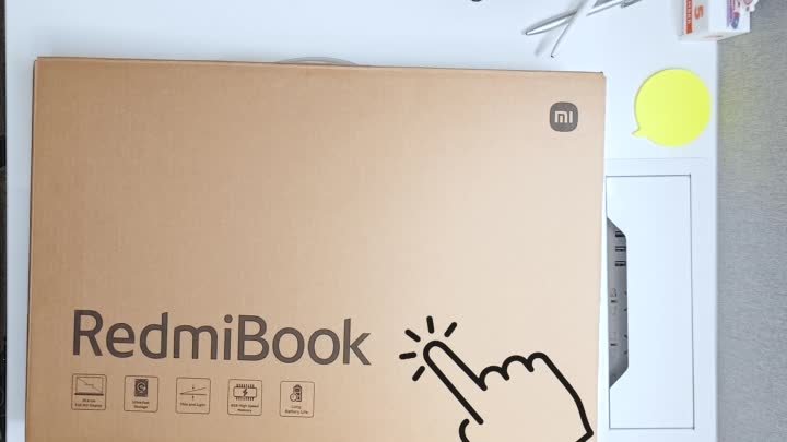 Распаковка RedmiBook 15