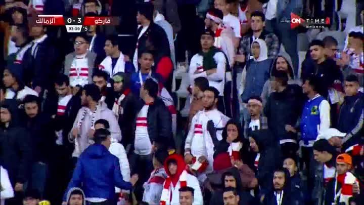 اهداف مباراة الزمالك وفاركو 0 3 الدوري المصري