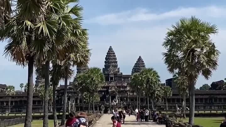 Древний город Ангкор в Камбодже