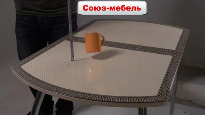 Проверяем надежность стеклянных столов #союзмебель #северобайкальск  ...