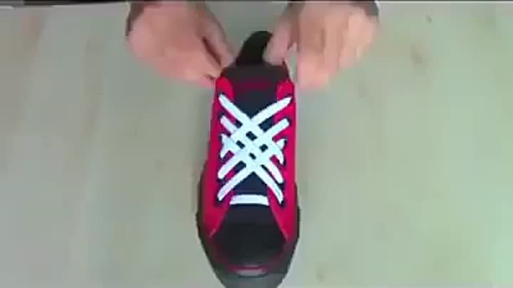Как красиво зашнуровать кроссовки