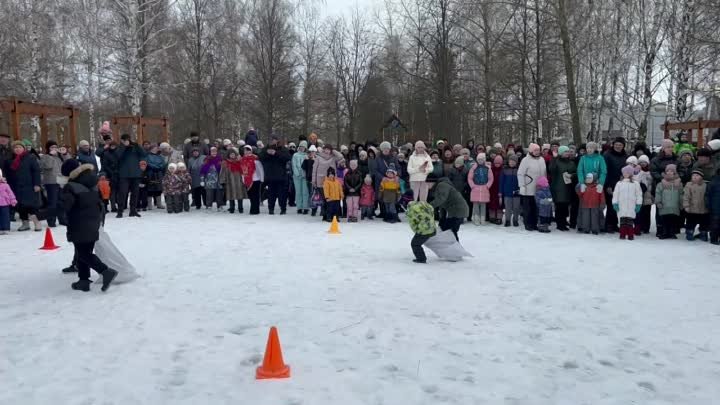 Масленица в парке "Славянский сад" г.Ливны