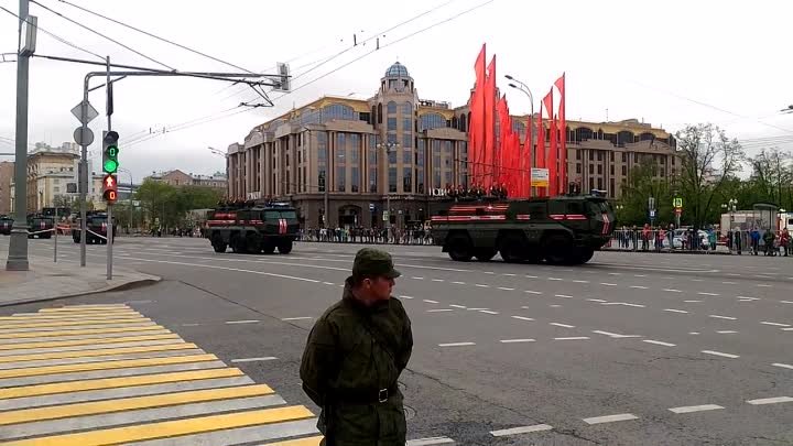 Генеральная репетиция парада военной техники. 06.05.18