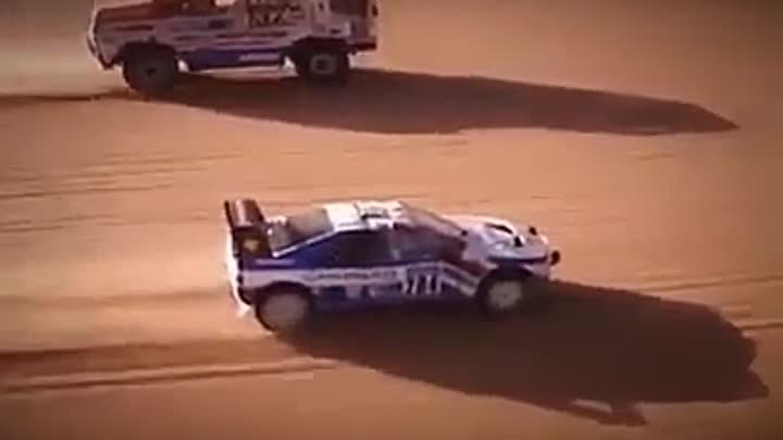 Peugeot 405 Turbo 16 “Ari Vatanen” vs DAF Turbo twin “Jan De Rooy"