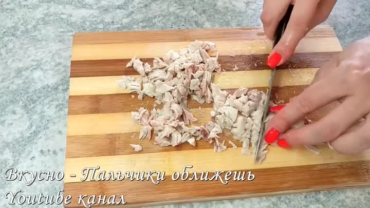 Вам Придется Отбиваться от Гостей!!! Салат Арбузная долька с курицей ...