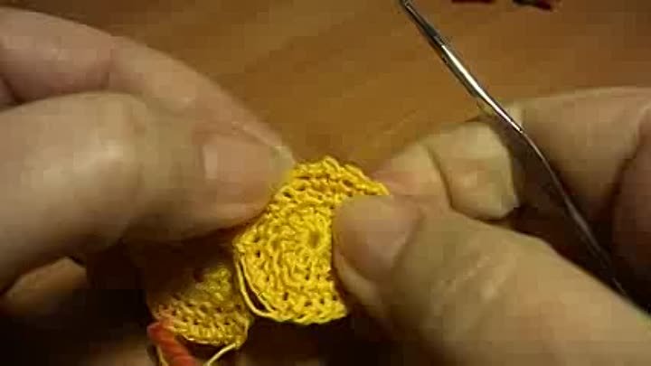 Роза с бутонами Rose and flower buds Crochet