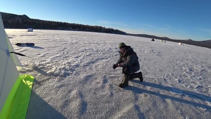 Тестирование палатки Медведь куб 3