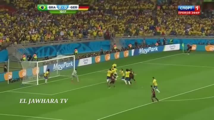 مباراة لاتنسى-البرازيل ~ المانيا 1-7 نصف نهائي كأس العالم 2014 تعليق ...