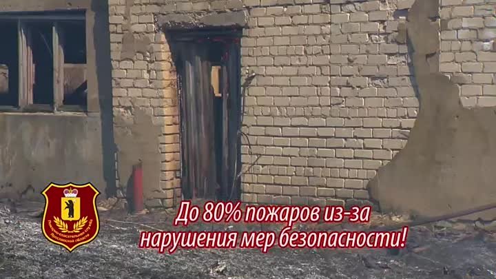 Пал сухой травы