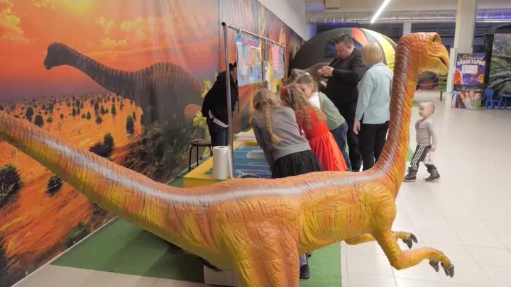 Нашествие динозавров - Интерактивная выставка Нашествие динозавров в ...