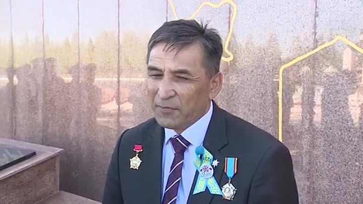 В Ржеве торжественно открыли мемориал воинам-казахстанцам