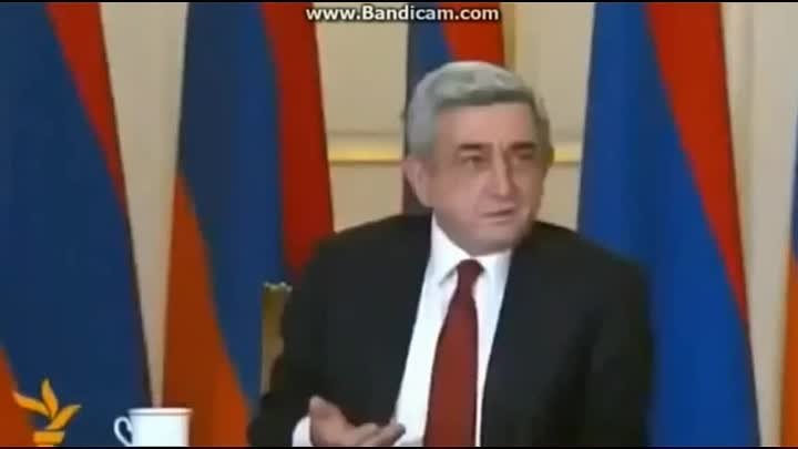 Serjik Sargsyan bocer  (miqich humor)