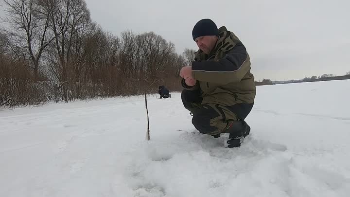 Рыбалка на мормышку в конце января.Глухозимье_или просто слом погоды_!