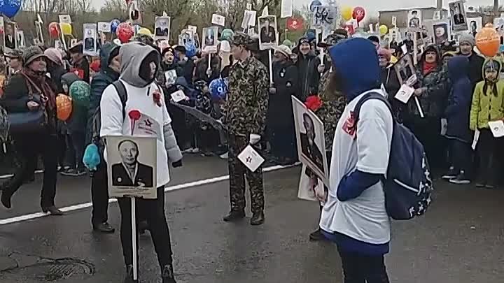 Бессмертный полк 2018 Экибастуз