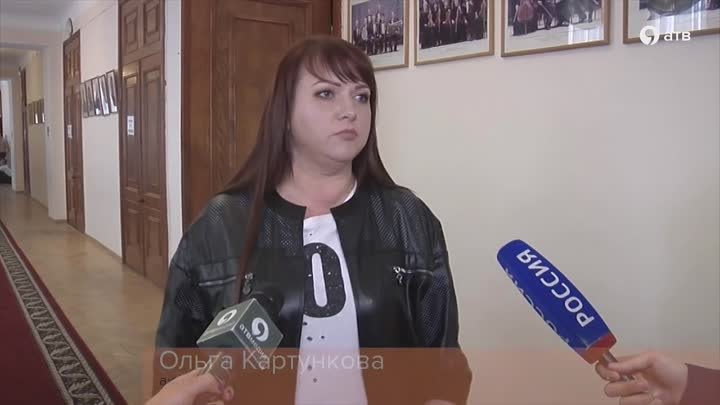 О. Картункова, А. Носик, Э. Блёданс в Ставрополе
