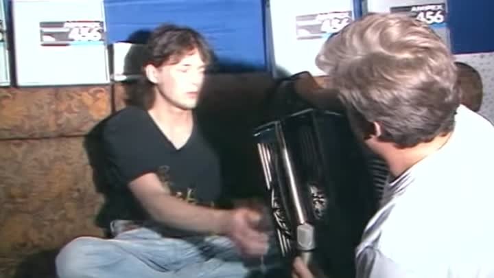 Группа «Ноль» и Федор Чистяков - Интервью на ТВ («Марафон 15» 1992)
