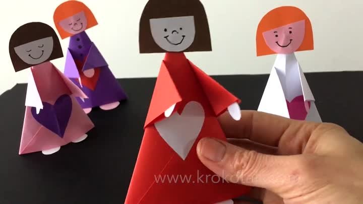 Бумажные куколки