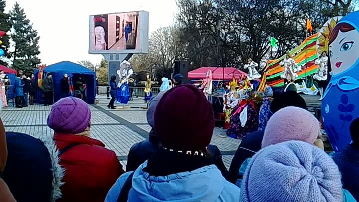 Проводы русской зимы в городе-герое Керчи. 18 февраля 2018 года.  VID_20180218_150600