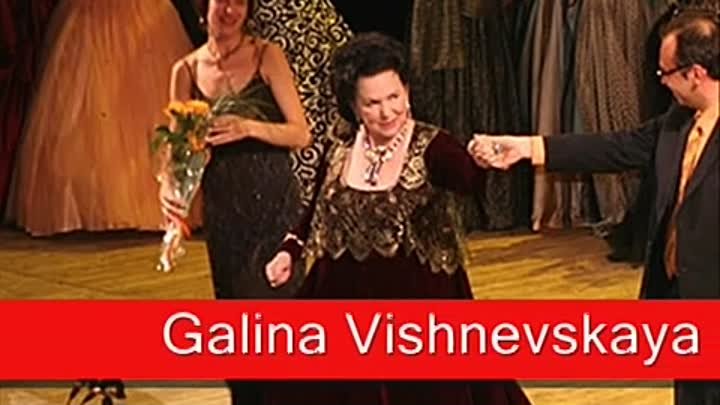 Galina Vishnevskaya Bellini Norma 'Casta Diva'
