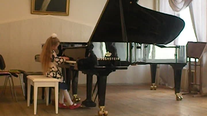 Конкурс юних піаністів ім. Олени Вериківської. Нескорожена Соня 6 ро ...