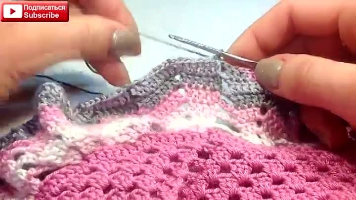 ☆Платье, топ, вязание крючком для начинающих, crochet.