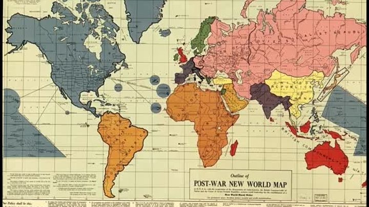 Невероятное предсказание 1942 года. Карта предсказала победу Советского Союза