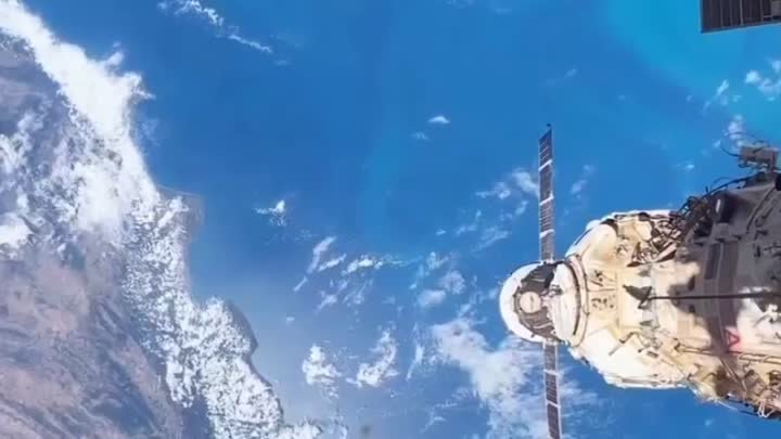 Чёрное море с борта МКС