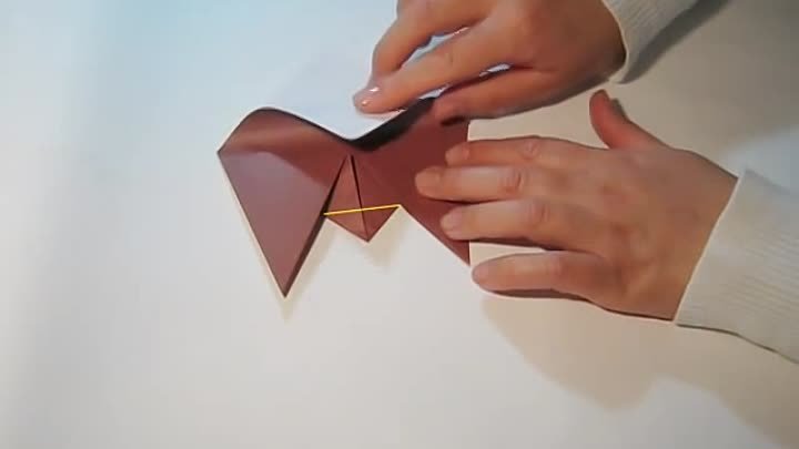 Цикада оригами