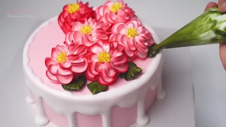 So Yummy Heart Cake Decorating Ideas Like A Pro _ Flowers Cake Tutor ...