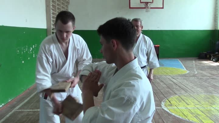 Traditional Karate - Examen centura oranj 17.05.2015 - Ion Baciu