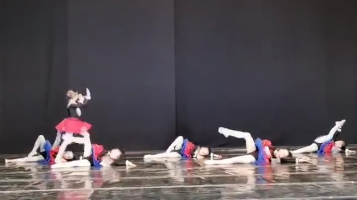 Детский стилизованный танец "Кошки" - творческая студия "Прогресс"