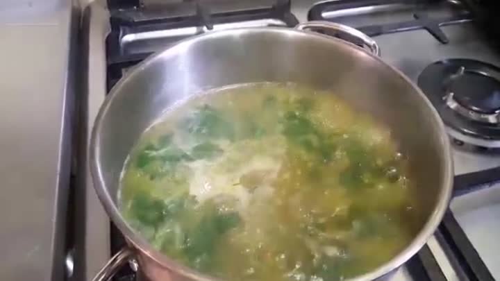 Крапивный Суп рецепт