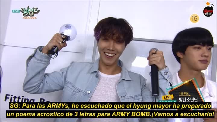 [SUB ESPAÑOL]180601BTS Interview in Music Bank