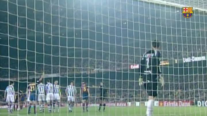 Musical els 10 millors moments de Ronaldinho de Assis al Camp Nou
