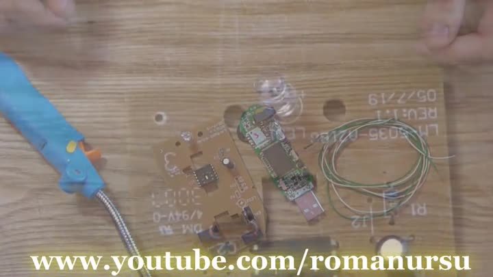 Как сделать USB фонарик своими руками _ How to make a USB flashlight