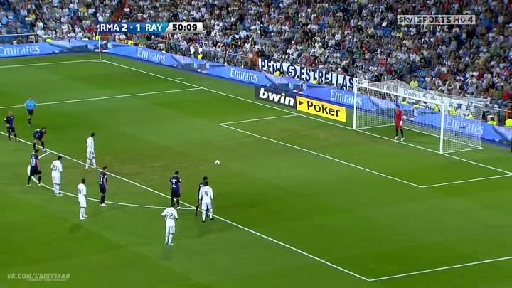 Хет-Трик Роналду в ворота Райо Вальекано (24 09 2011) (720p).mp4