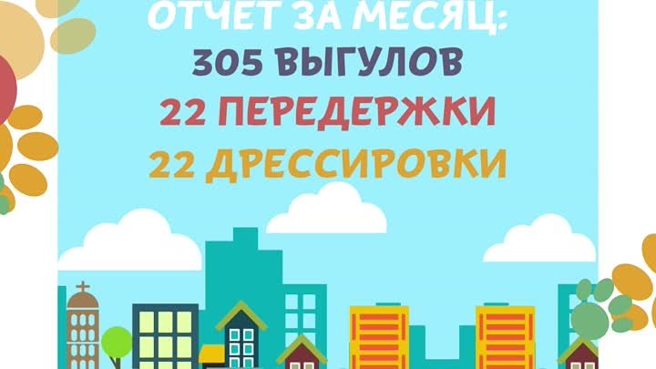 Отчет за месяц