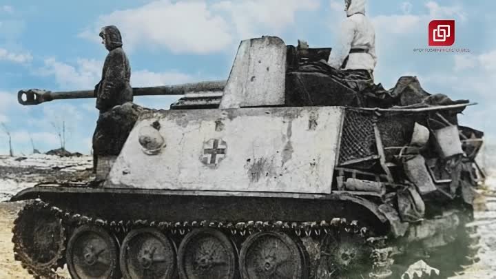 Редкие кадры разгрома немецкой 1-й танковой армии Хубе. Проскуровско ...