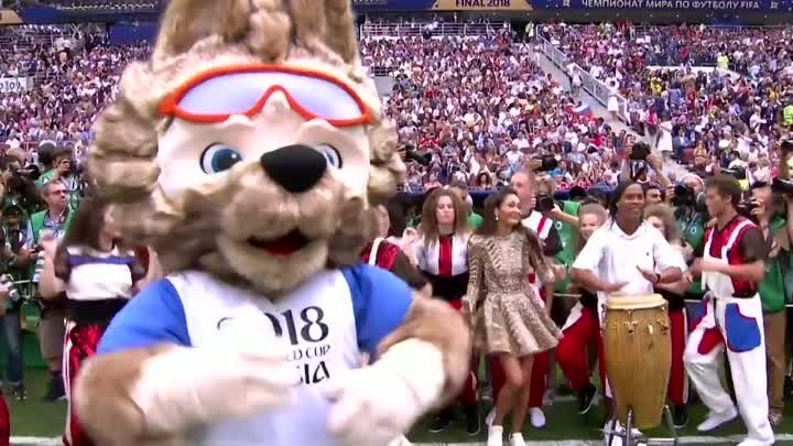 Торжественная церемония закрытия Чемпионата мира по футболу FIFA 2018 в России